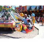 Kul åkattraktioner på Ölands djurpark (2008-07-10)