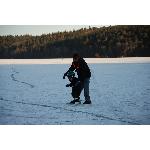 Skridskotur på Norrviken (2009-01-02)